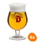 Duvel - Beerglass 330ml - Set of 6