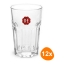Douwe Egberts - Glass "Latte Macchiato" 295ml - Set of 12