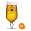 Birra Moretti - Beerglass 500ml - Set of 6
